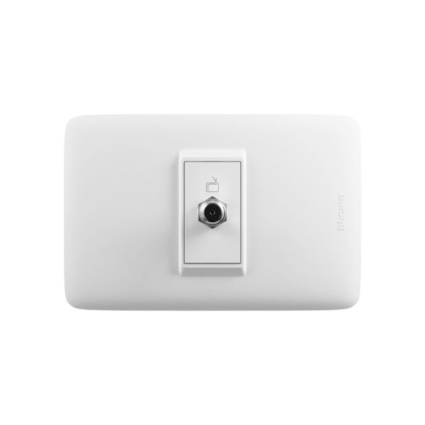 AP1152B Toma Coaxial Tv Tipo F Domino Sencia Plus Bticino