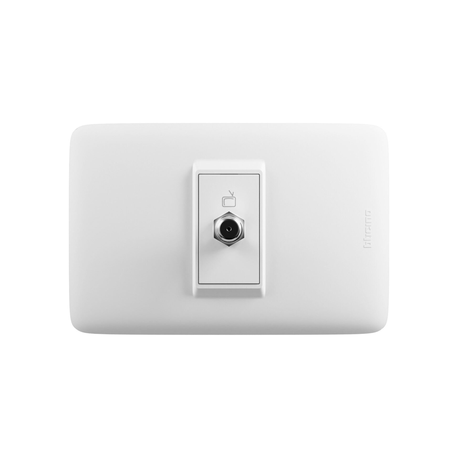 AP1152B_01 AP1152B Toma Coaxial Tv Tipo F Domino Sencia Plus Bticino
