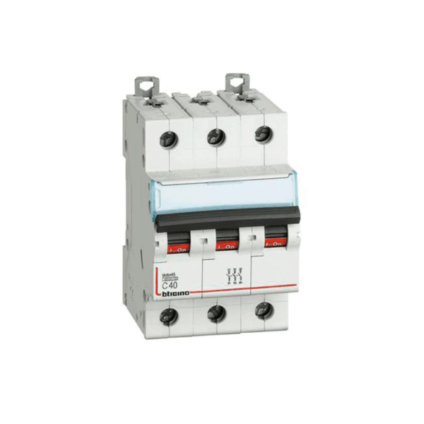 Interruptor termomagnético NEW BTDIN 3x40A, 10kA/220V Bticino