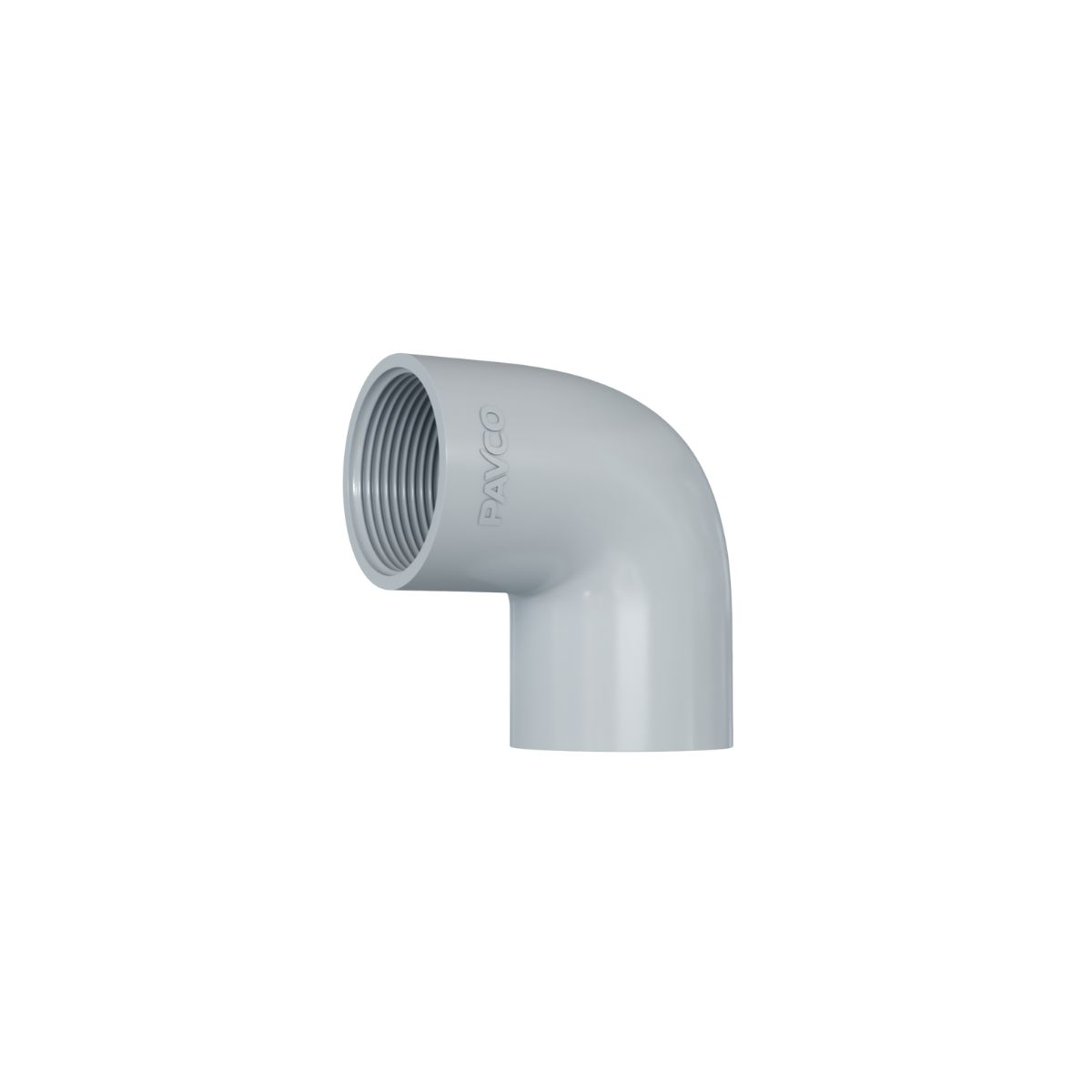 Codo PVC 90° GR R 12 Pavco Codo PVC 90° GR Agua Fría Rosca 1/2" Pavco